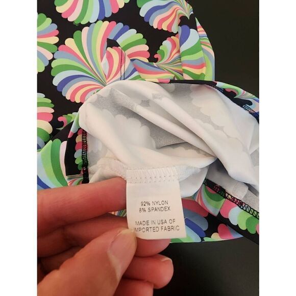 Melly M graphic print 3/4 sleeve top size small - Picture 5 of 8